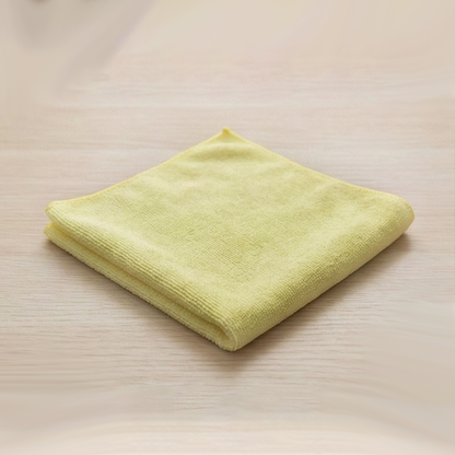 Xolena Microfiber Cleaning Cloths —  Yellow 5-Pack