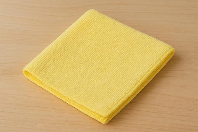Xolena Microfiber Cleaning Cloths —  Yellow 5-Pack
