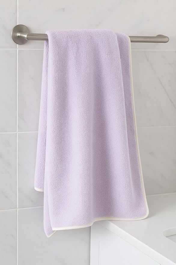 Xolena Microfiber Bath Towel — Purple