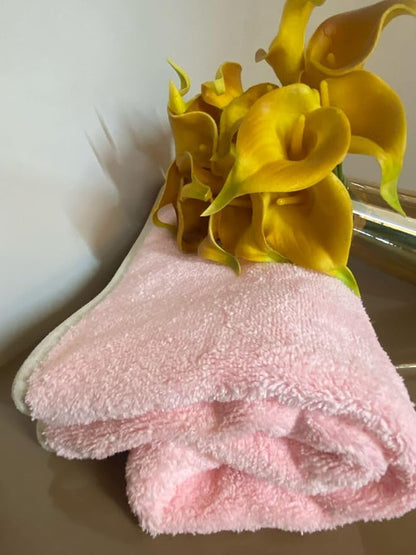 Xolena Microfiber Bath Towel - Pink
