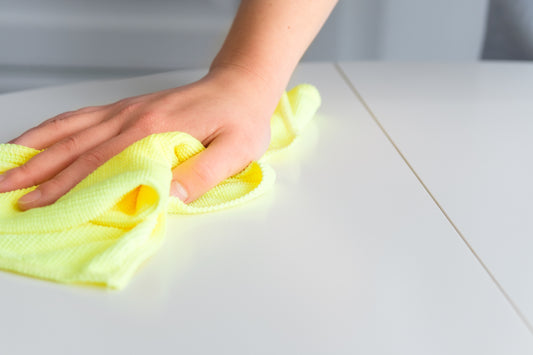 Xolena Microfiber Cleaning Cloths —  Yellow 5-Pack