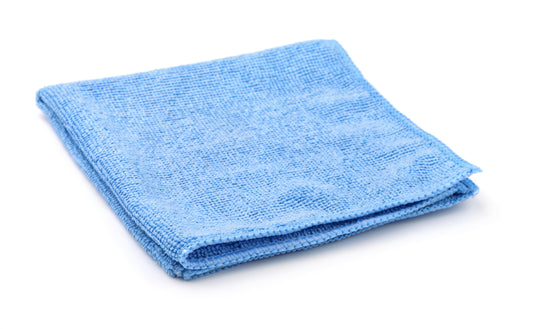 Xolena Microfiber Kitchen Cleaning Cloths — Sky Blue, 5-Pack