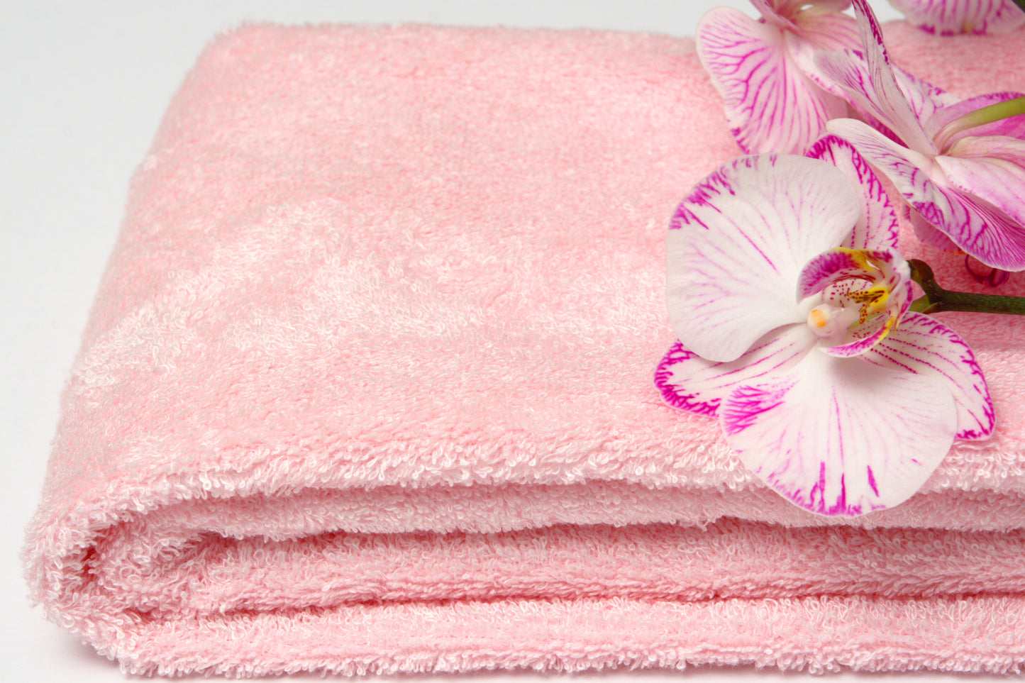 Xolena Microfiber Bath Towel - Pink